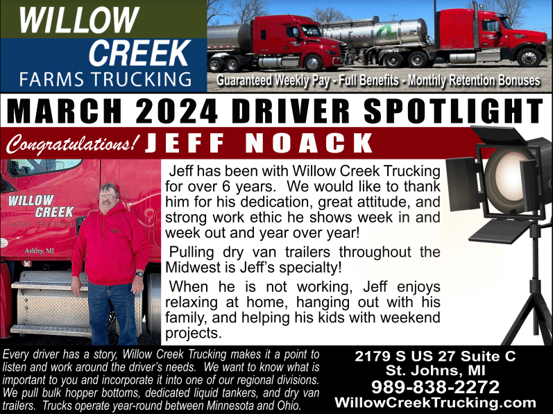 Jeff Noack MAR 2024 Driver Spotlight
