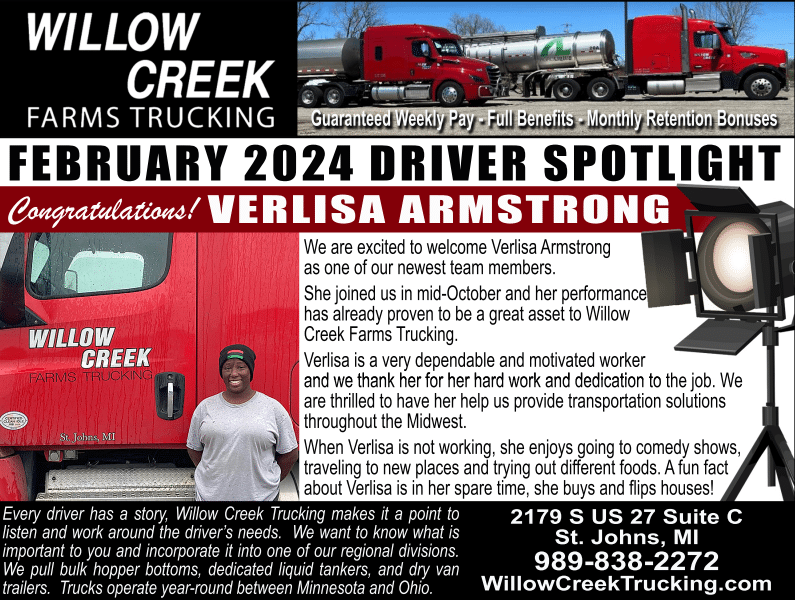 Verlisa Feb Driver Spotlight